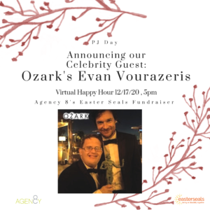 Easter Seals Happy Hour with Ozark's Tuck actor 